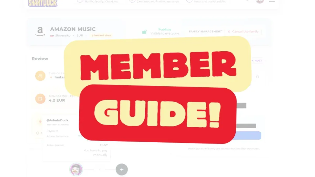 Guidelines for Participants: Your Guide to Sharing Subscriptions Easily and Securely